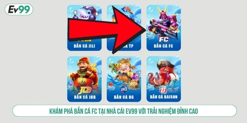 Khám Phá Bắn Cá FC Tại Nhà Cái EV99 Với Trải Nghiệm Đỉnh Cao