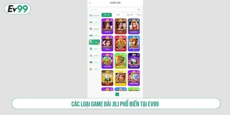 Chơi Game Bài JILI – Giải Trí Hấp Dẫn, Thắng Lớn Dễ Dàng