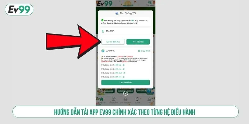 Hướng Dẫn Tải App EV99 Chi Tiết Cài Đặt Ứng Dụng